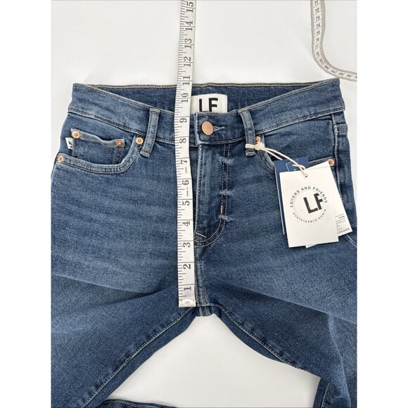 LOVERS AND FRIENDS Size 24 River Verona Stretch Denim Flare Jeans Revolve New - Picture 9 of 14